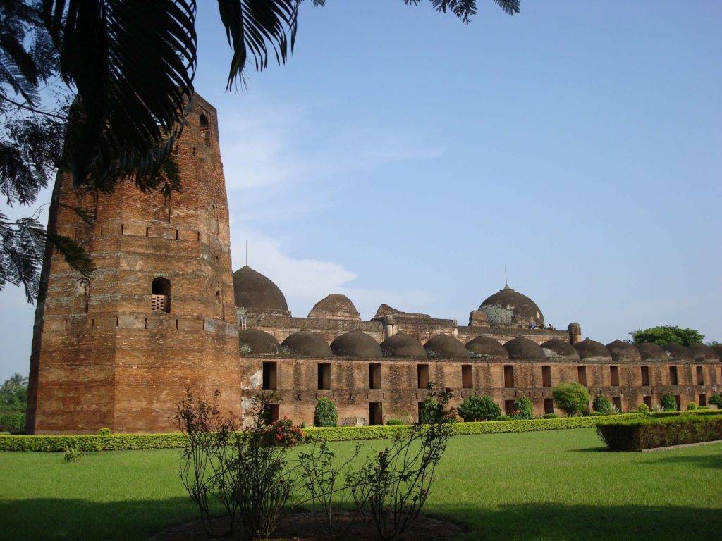 Katra Masjid and surrounding lawns at Murshidabad