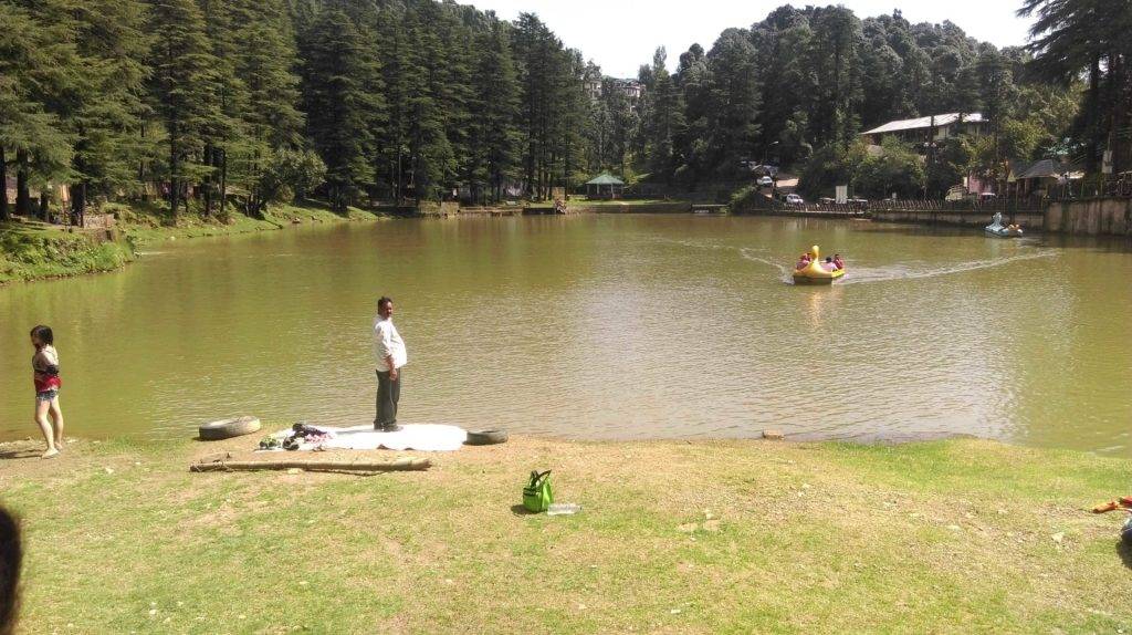 Dal Lake near Dharamsala