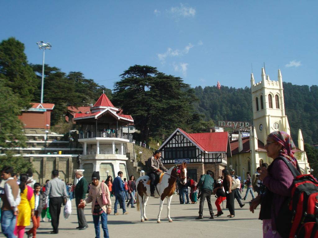 View of Shimla Mall