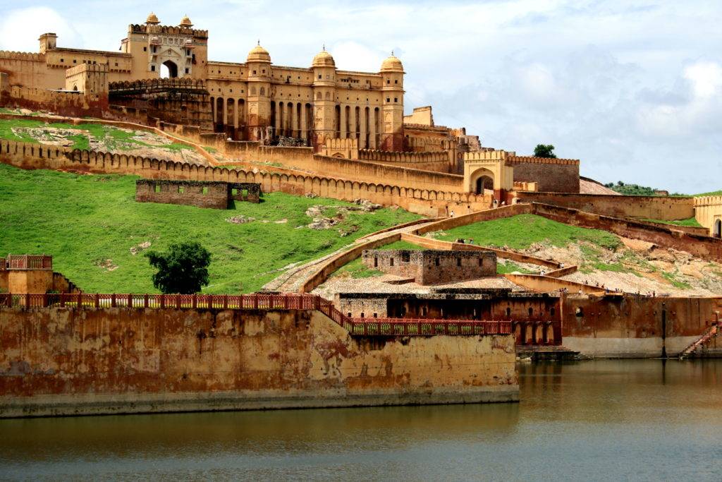 Amber Fort building at Jaipur