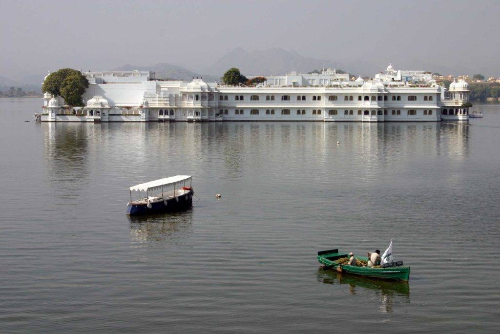 Udaipur Lake Palace situated in the middle of Pichola Lake