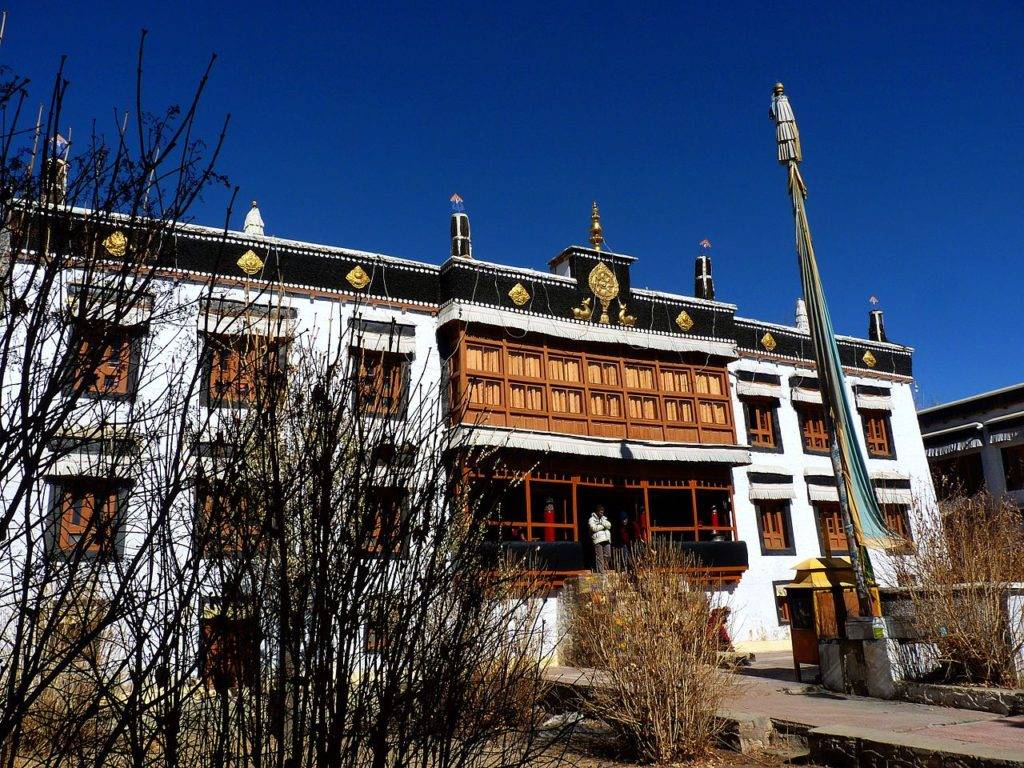 Sunlights on Sankar Gompaat Leh