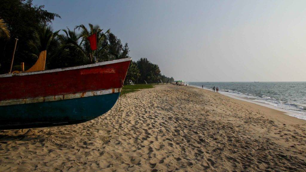 Sands and Arebian Sea at Marari Beach