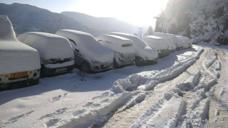 Shimla after Heavy Winter Snowfall