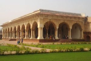 Outside of Diwan-i-Aam