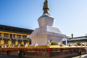 Do Drul Chorten near Gangtok under clear sky