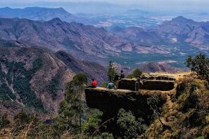 The hill of Dolphin Nose near Kodaikanal