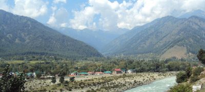 Leader River Flowing Through Pahalgam
