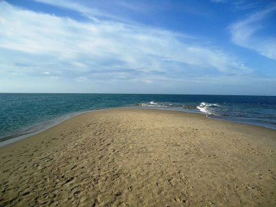 The Southernmost tip of the land at Dhanushkodi near Rameswaram