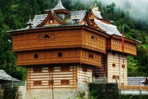 Wooden structure of Bhimakali Temple at Sarahan