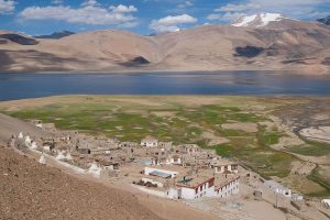 Korzok Village Beside Tso Moriri Lake